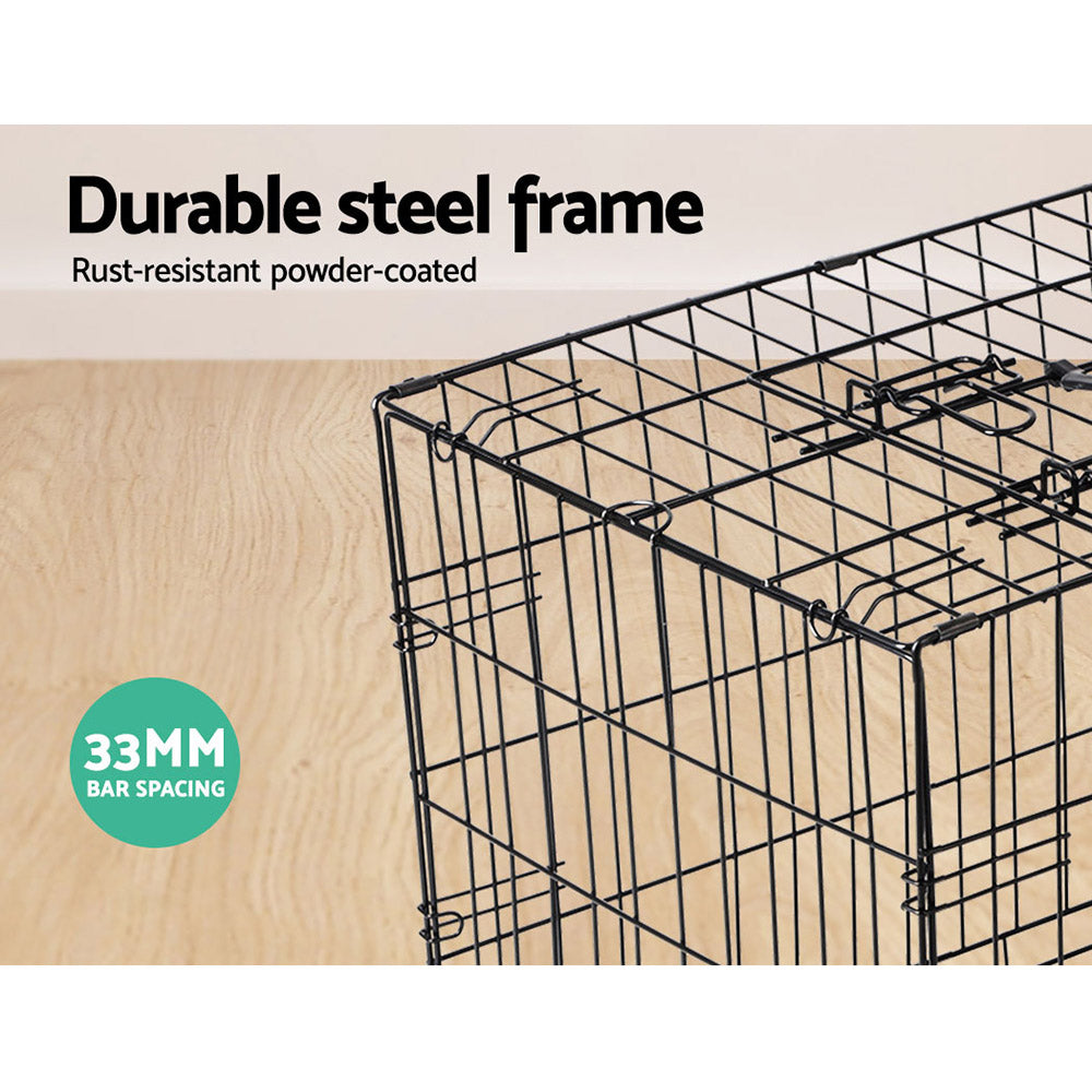 NNEDSZ 48inch Pet Cage - Black