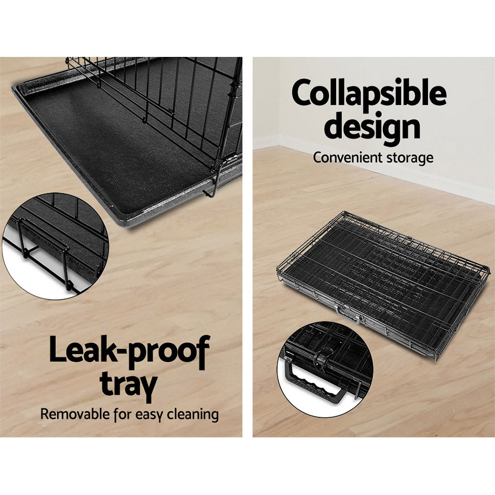 NNEDSZ 48inch Pet Cage - Black